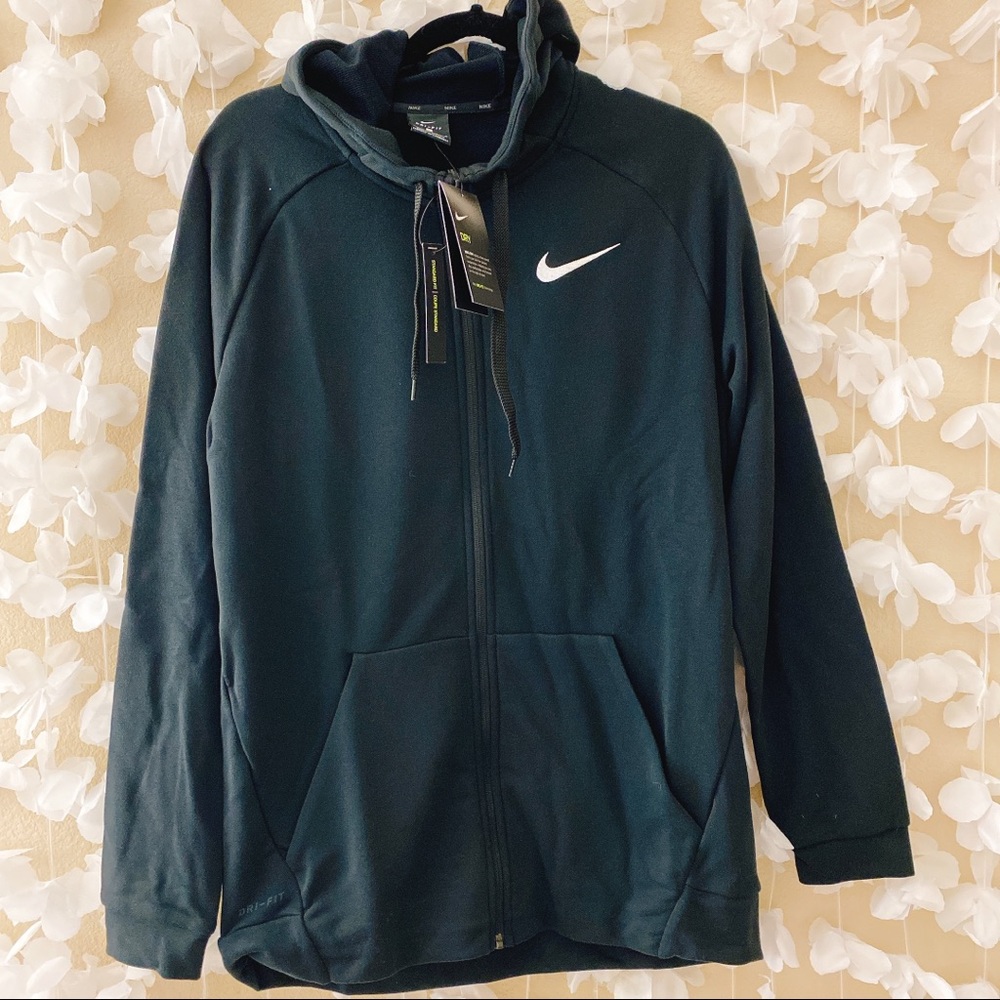 Nike dry fit zip front training hoodie - Picture 4 of 5